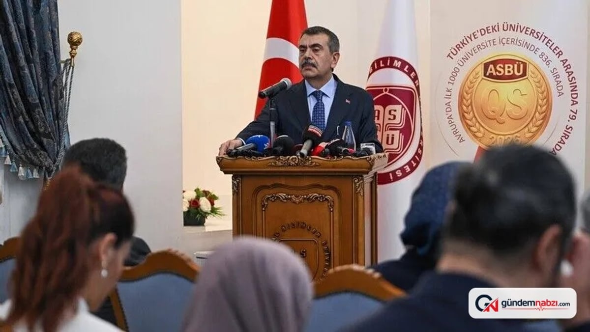 Bakan Tekin: Müfredatta milli birlik ve beraberlik vurgusu