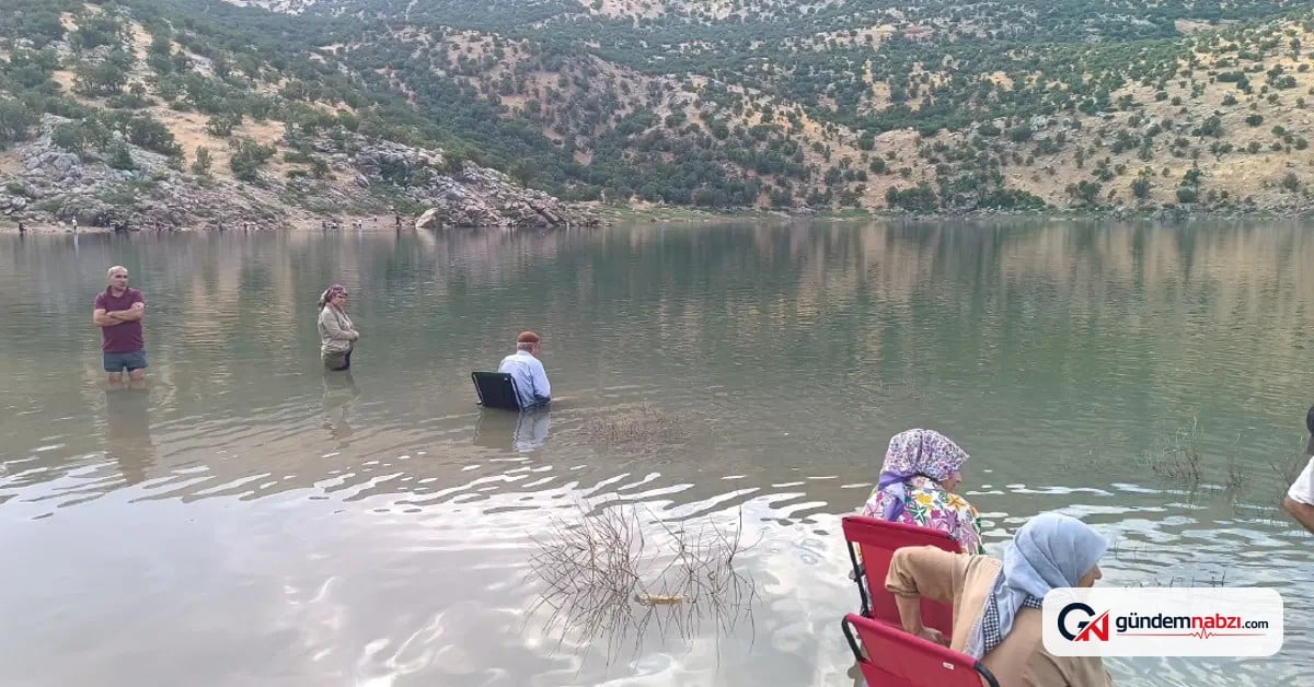Adıyaman'da Sülüklü göl şifa arayanların akınına uğruyor
