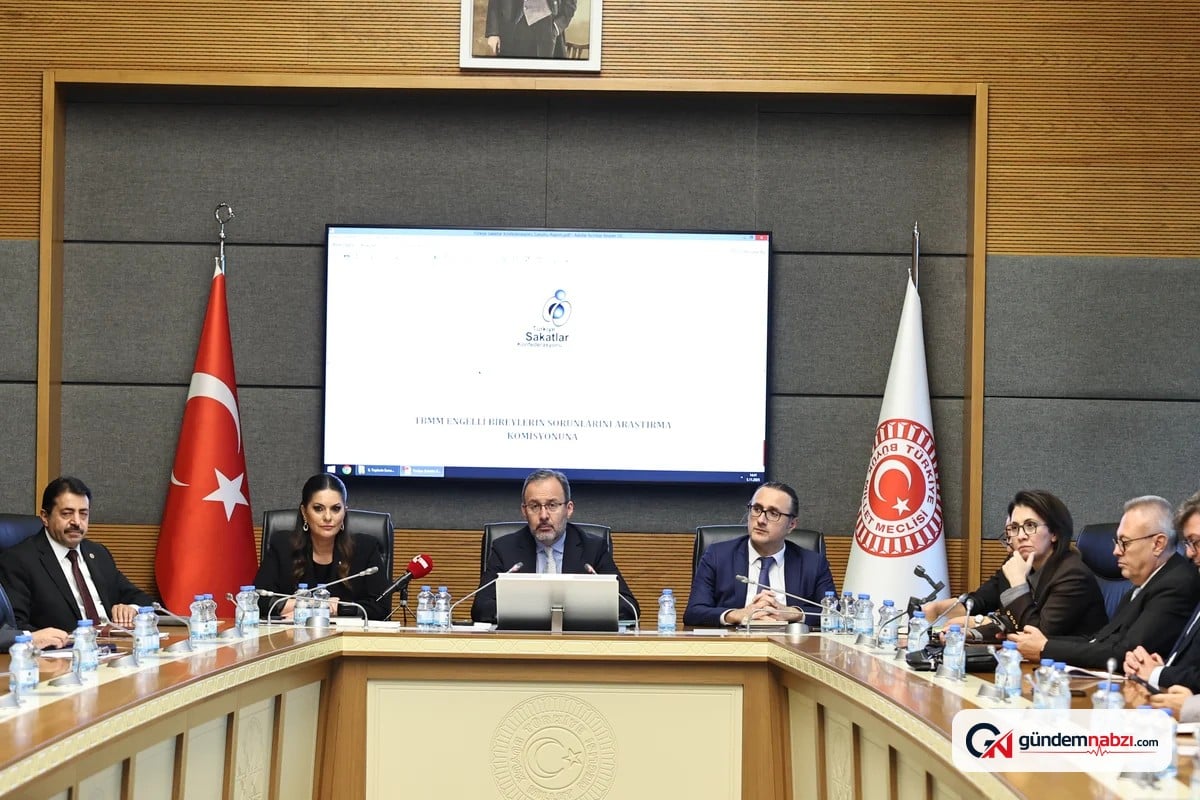 Engelli komisyonu raporu gecikti, başkan Kasapoğlu bilgi verdi