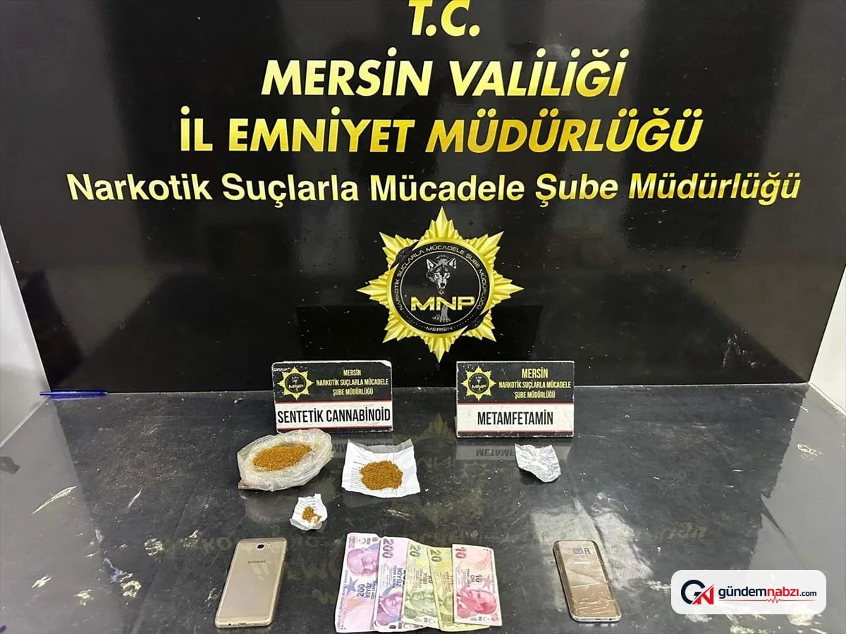 Mersin'de uyuşturucu operasyonu: 4 kişi tutuklandı