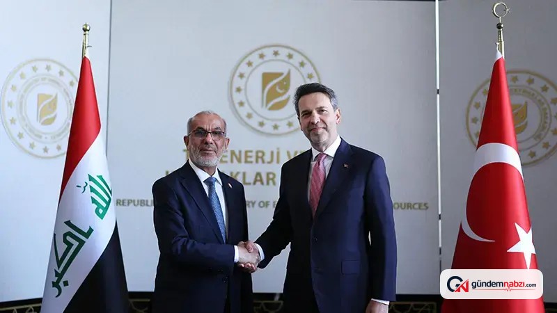 Bakan Bayraktar, Irak Petrol Bakanı Hüdeyir ile görüştü