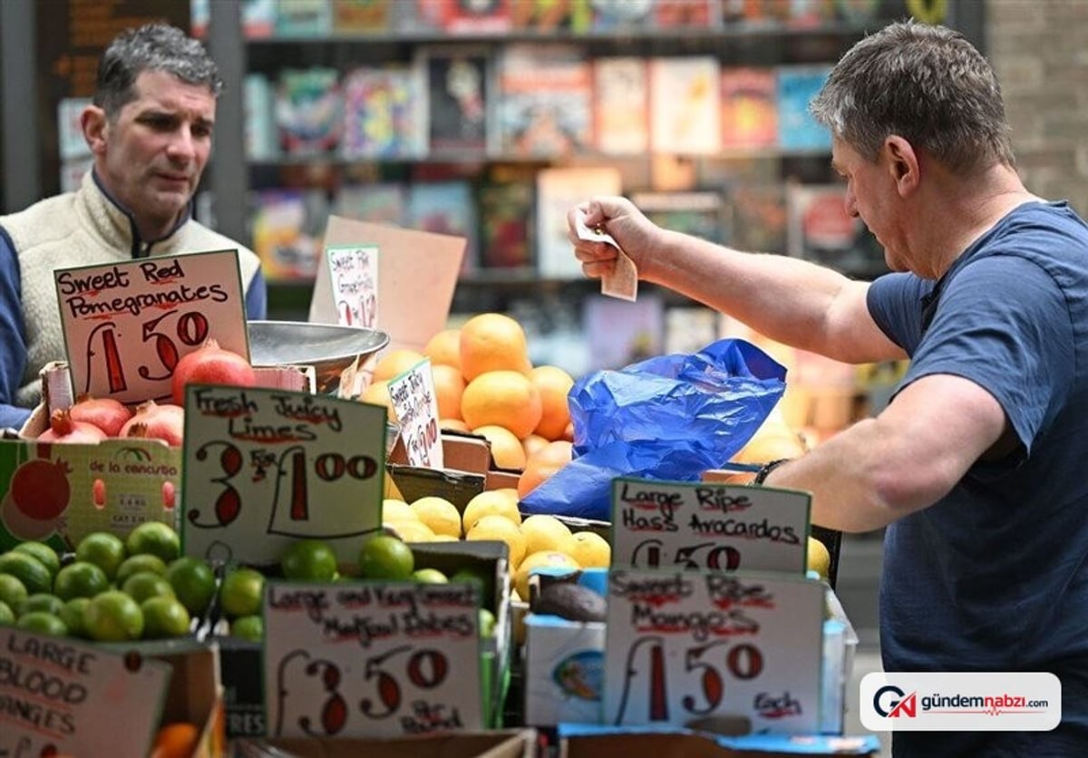 Birleşik Krallık'ta yıllık enflasyon 4 ayın zirvesine yükseldi