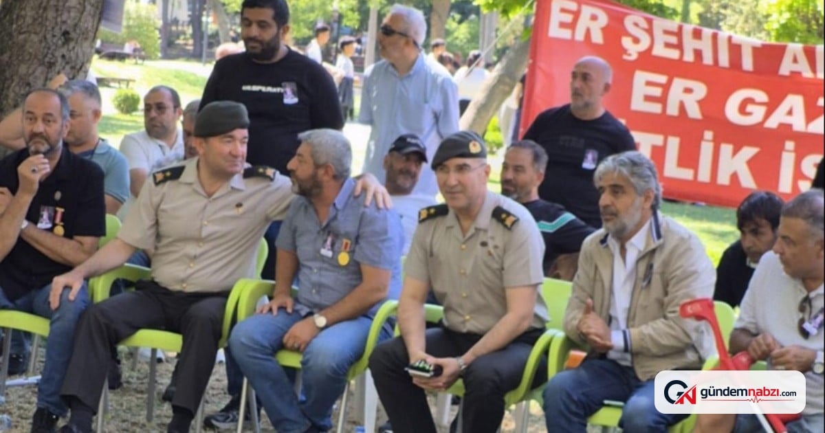 Gazilere generallerden sürpriz ziyaret
