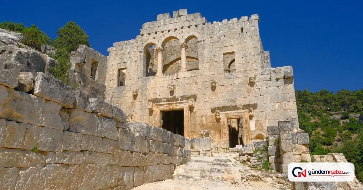 Mersin'de 1500 yıllık kilise ve manastır tarihi hac yollarında