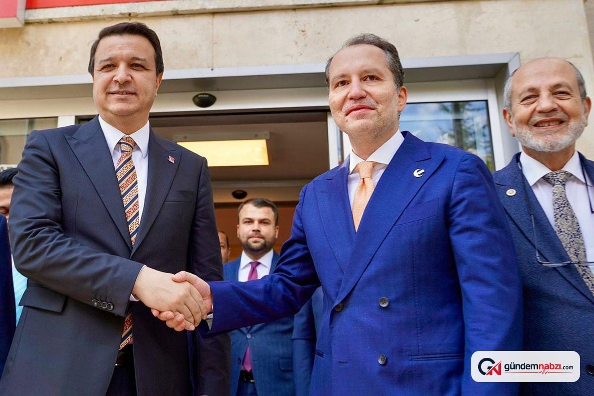 Fatih Erbakan ve Mahmut Arıkan yeni ittifak modelini görüştü