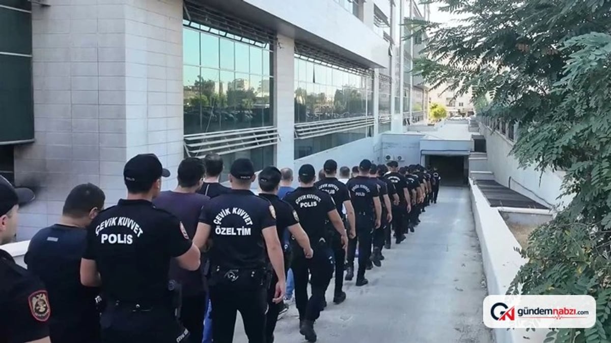Mersin'de yasa dışı bahis operasyonunda 37 kişi tutuklandı