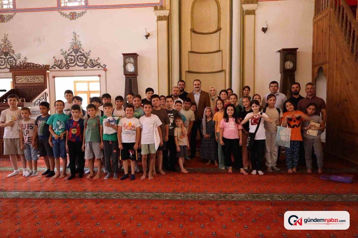Aydın'da Kaymakam Battal'dan Kur'an Kursu ziyareti