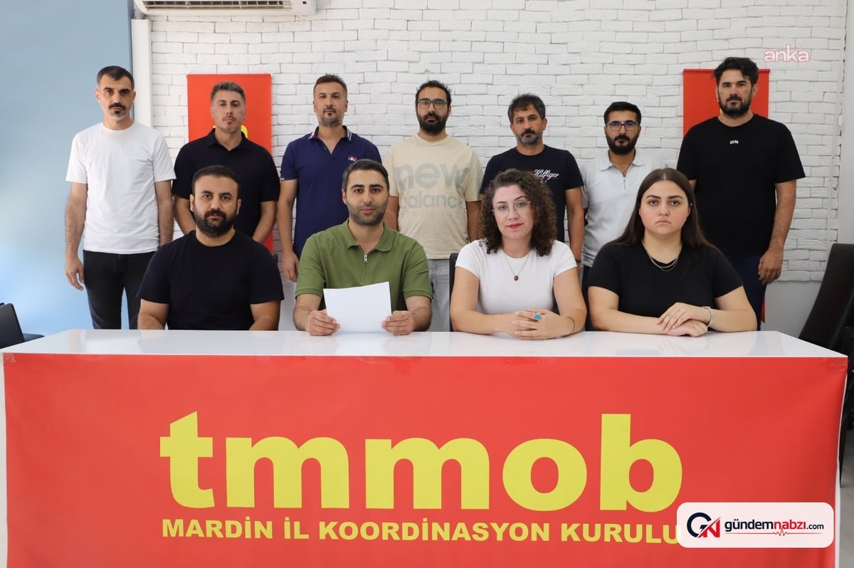 TMMOB Mardin İl Koordinasyon Kurulu, Midyat'taki imar planı değişikliğine itiraz etti