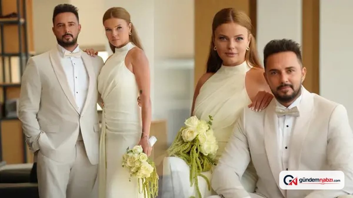 Gökhan Özen, sevgilisi Naz Canbaz ile evlendi