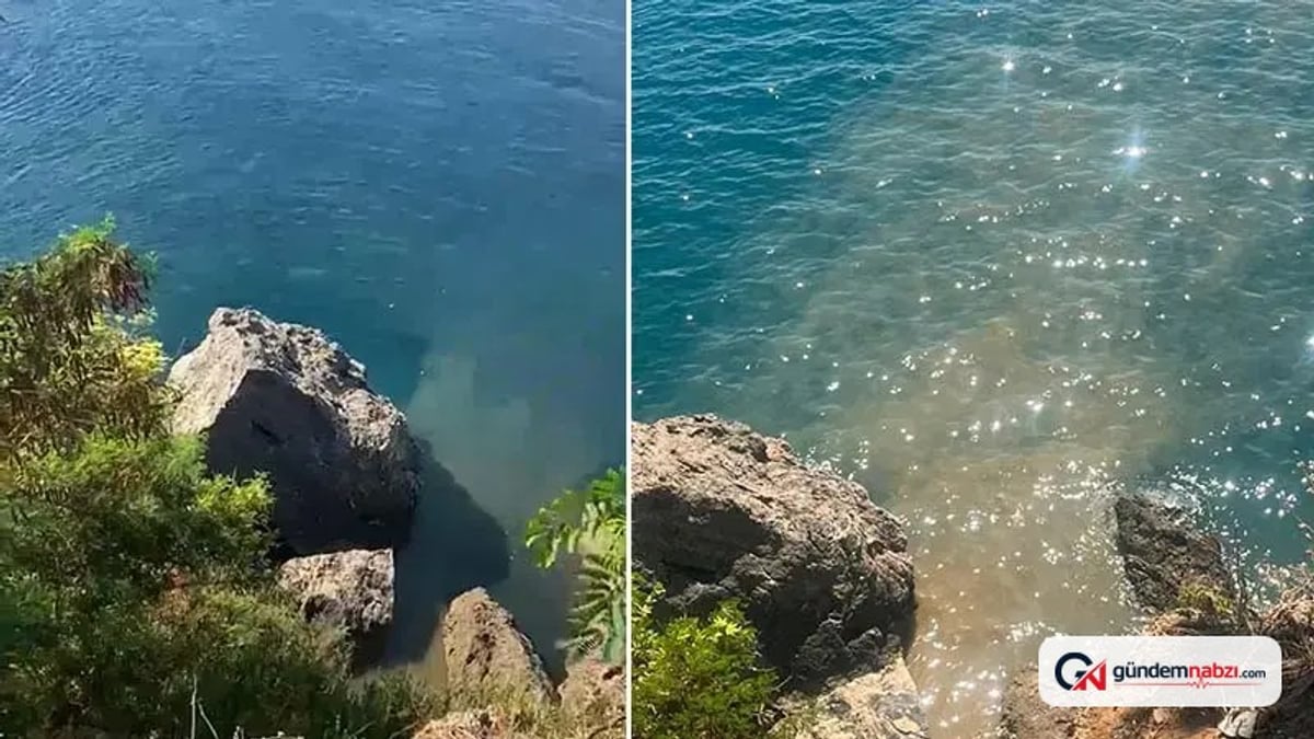 Falezlerden denize atık su akmasına soruşturma başlatıldı
