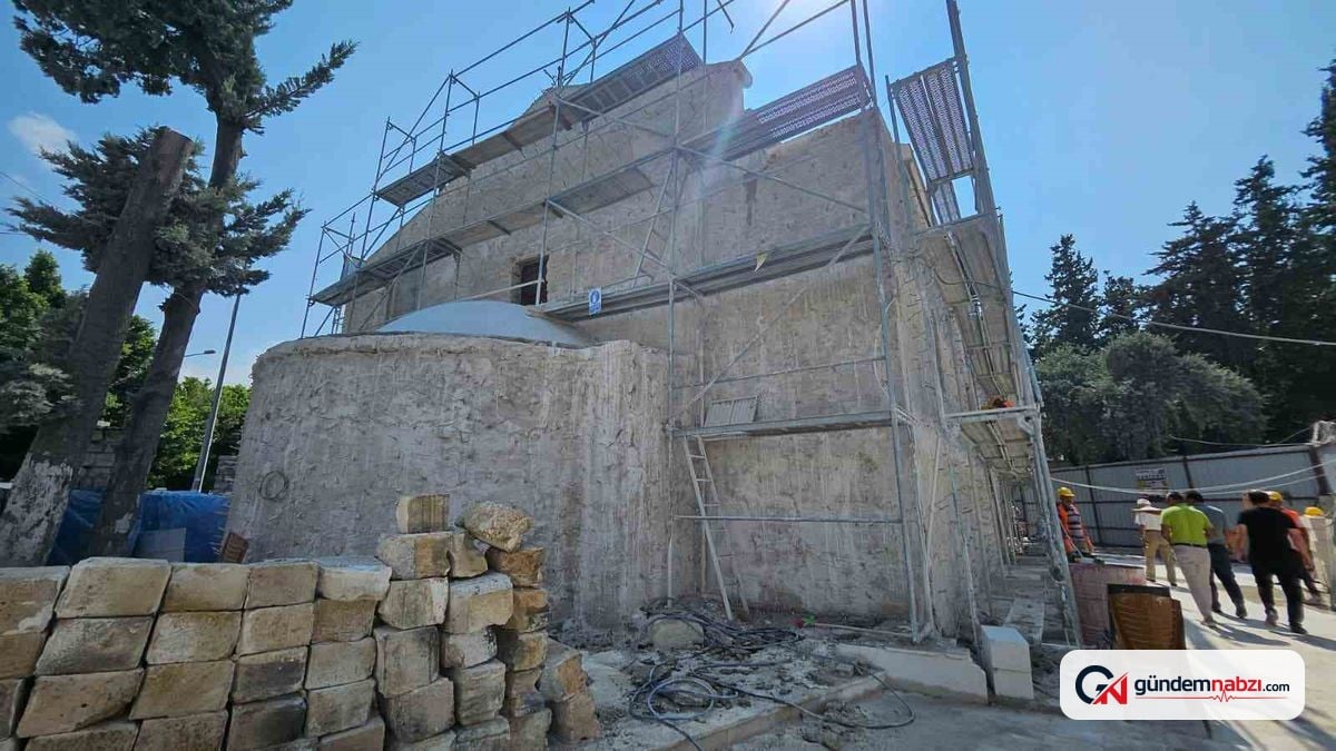İskenderun Aziz Corc Kilisesi aslına uygun restore ediliyor