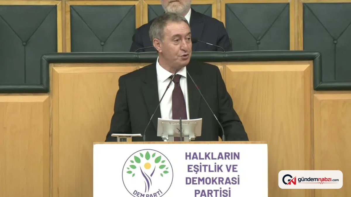 DEM Parti'den Çerçeve Yasa öncesi kritik toplantı