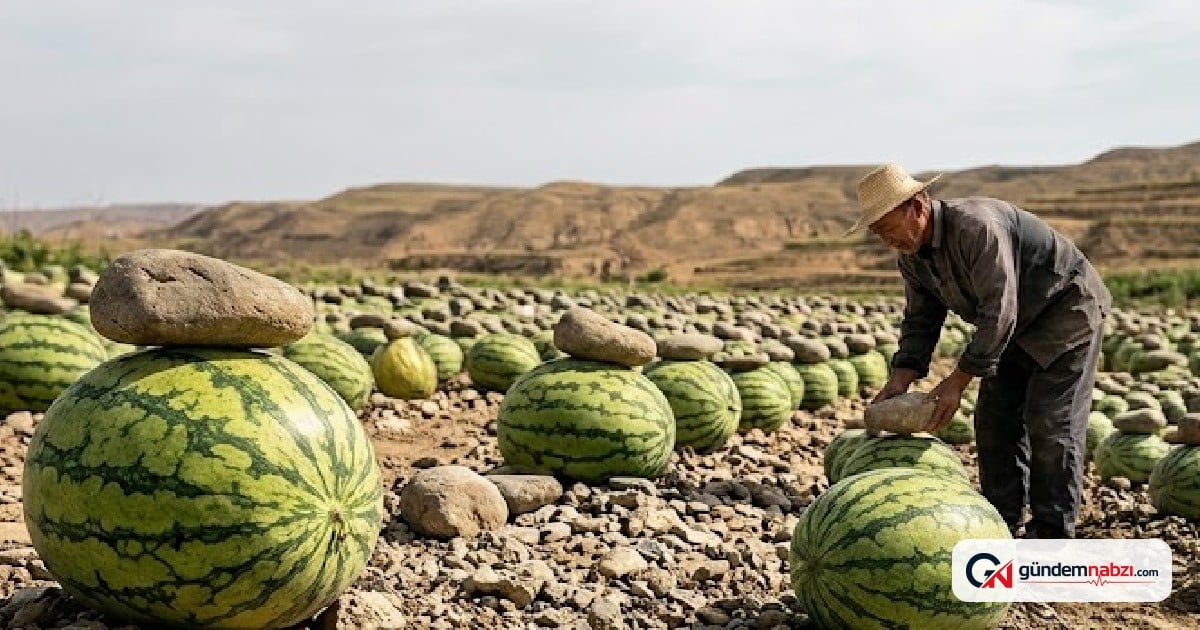 Karpuzların üzerine taş Koyma geleneği ve Faydaları