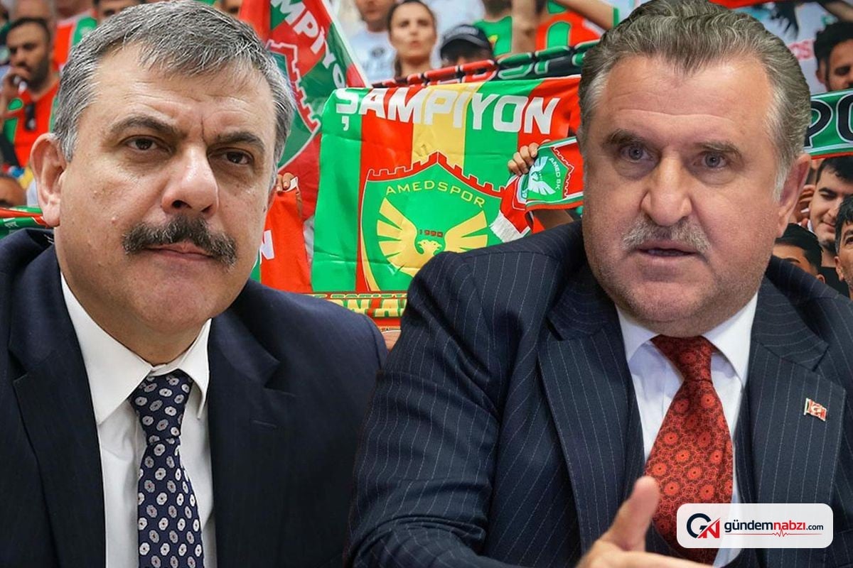 Amedspor-Erzurumspor maçını iki bakan tribünden izleyecek