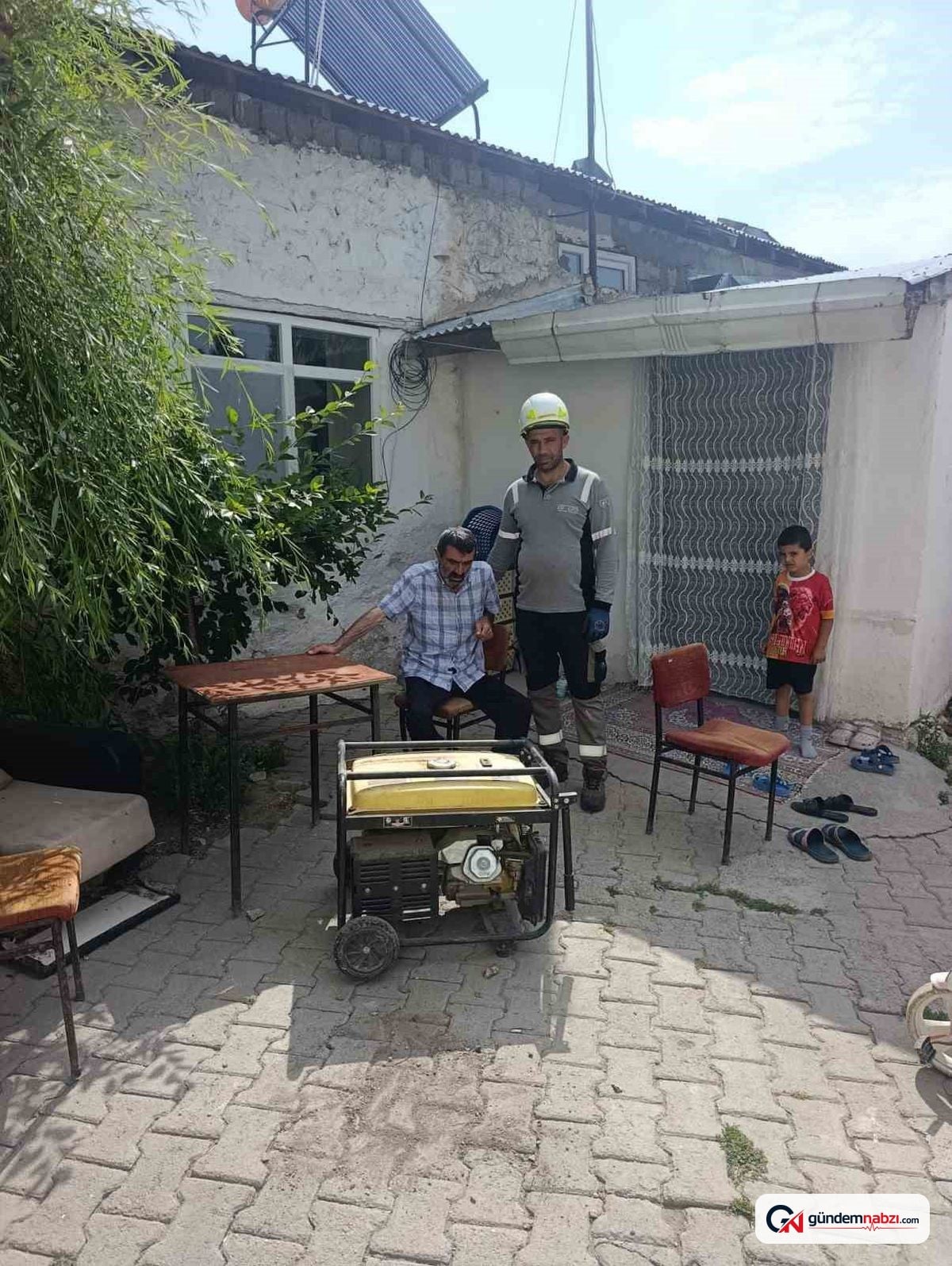 Aras EDAŞ, hastalara mobil jeneratör desteği sağladı