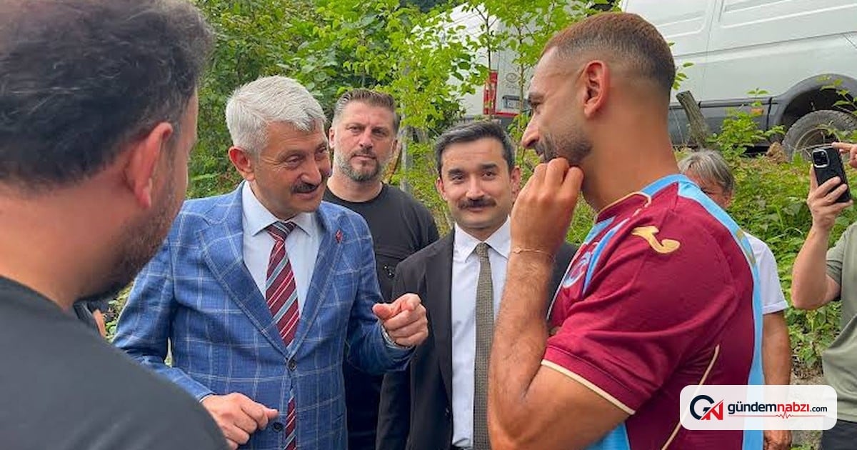 Trabzon Araklı'da Mohamed Salah ile belediye başkanı arasında arsa diyaloğu