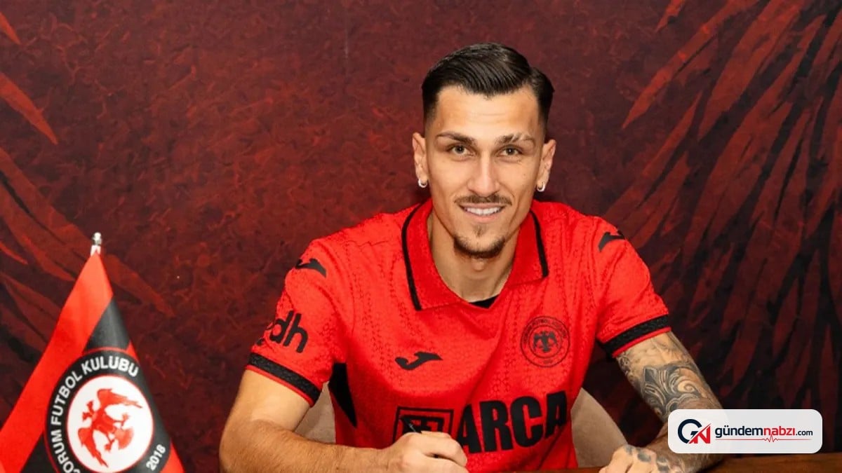 Çorum FK, Yunan futbolcu Alexandros Kyziridis'i transfer etti