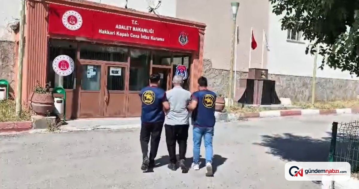 Hakkari'de 20 yıl hapis cezasıyla aranan firari yakalandı