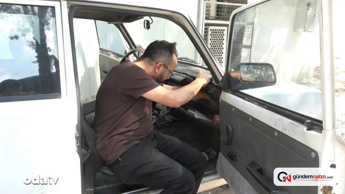 Isparta'da muhtarın aracında bıçak bulundu, kablolar kesildi
