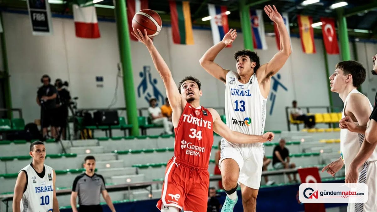 18 Yaş Altı Erkek Milli Basketbol Takımı, İsrail'e yenildi