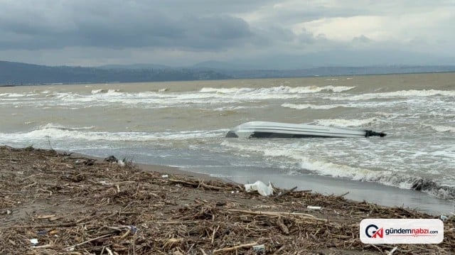 Samsun'da kayık sanılan cisim insansız deniz aracı çıktı
