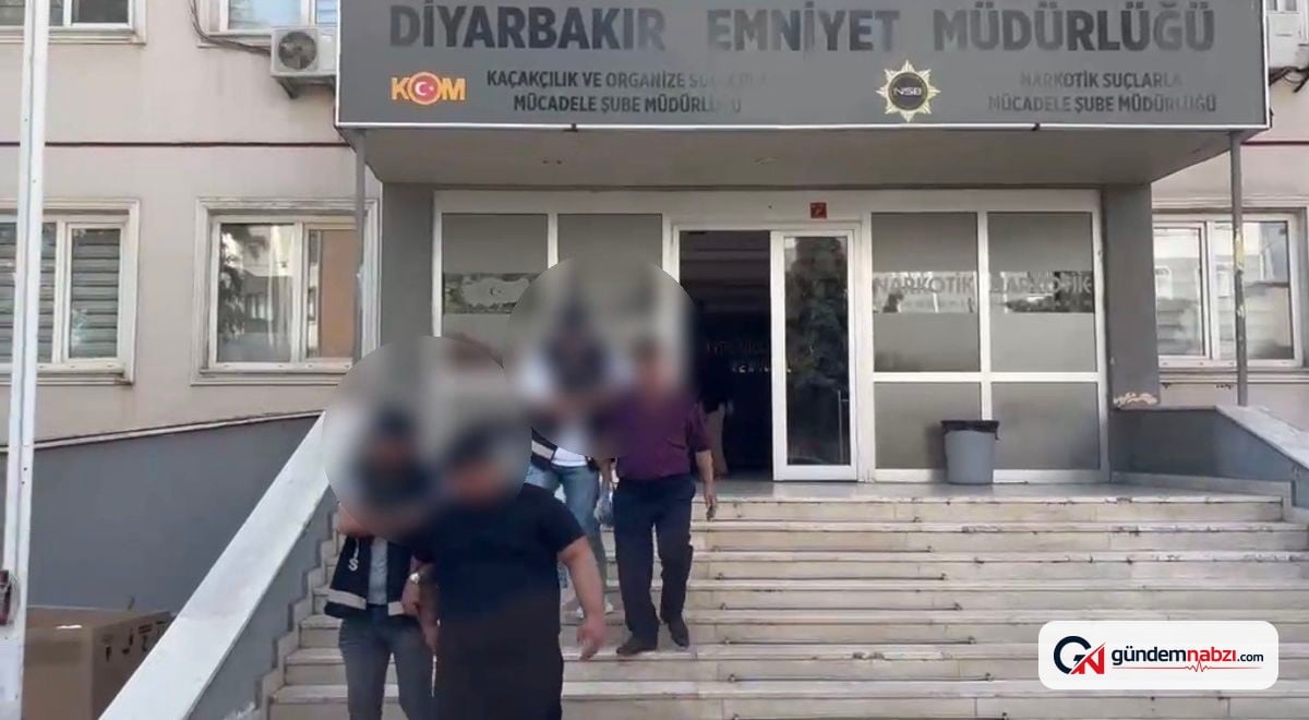 Diyarbakır'da tefecilik ve yağma operasyonunda 2 tutuklama