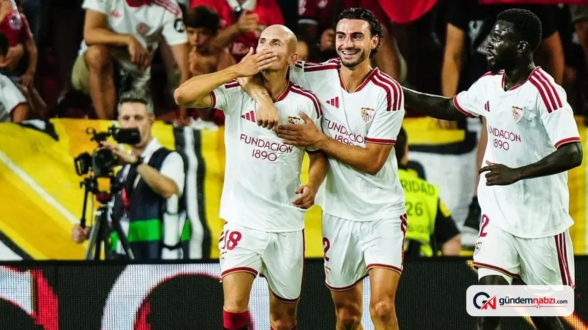 Sevilla, geriye düştüğü maçta 2 penaltı ile galip geldi