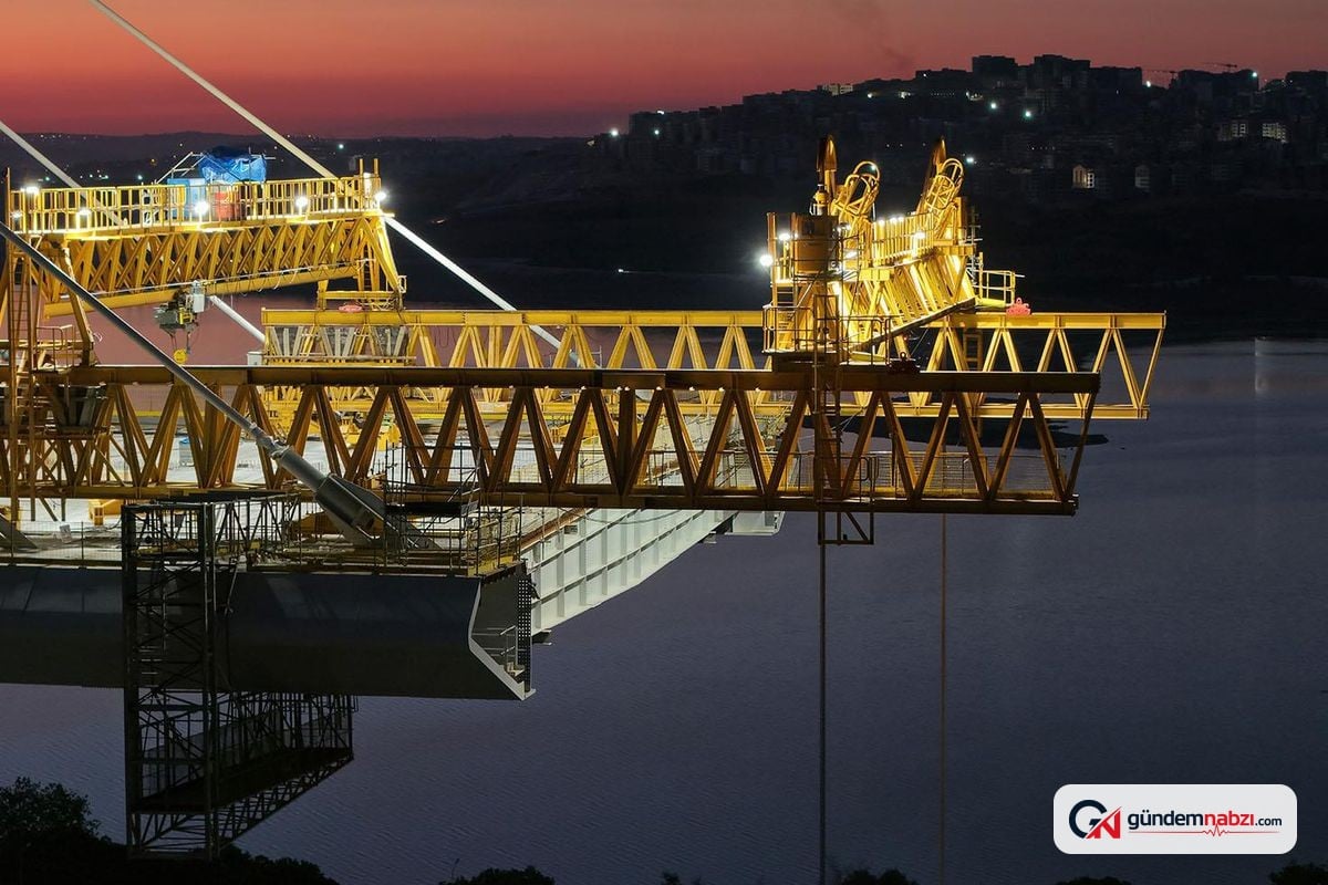 İstanbul'a Sazlıbosna Köprüsü inşa ediliyor