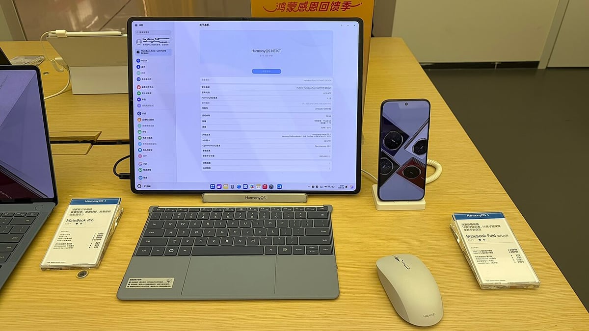 Huawei, MateBook Fold 2026 modelini tanıttı