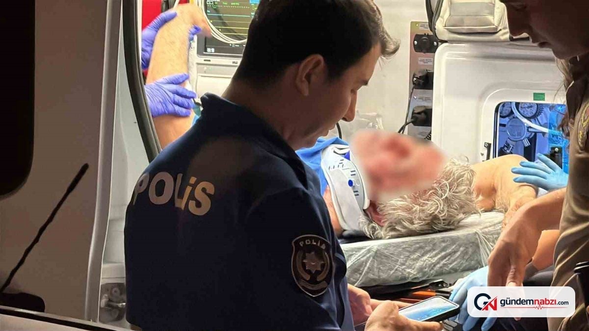 Eskişehir'de darp edilen yaşlı adam hastaneye kaldırıldı