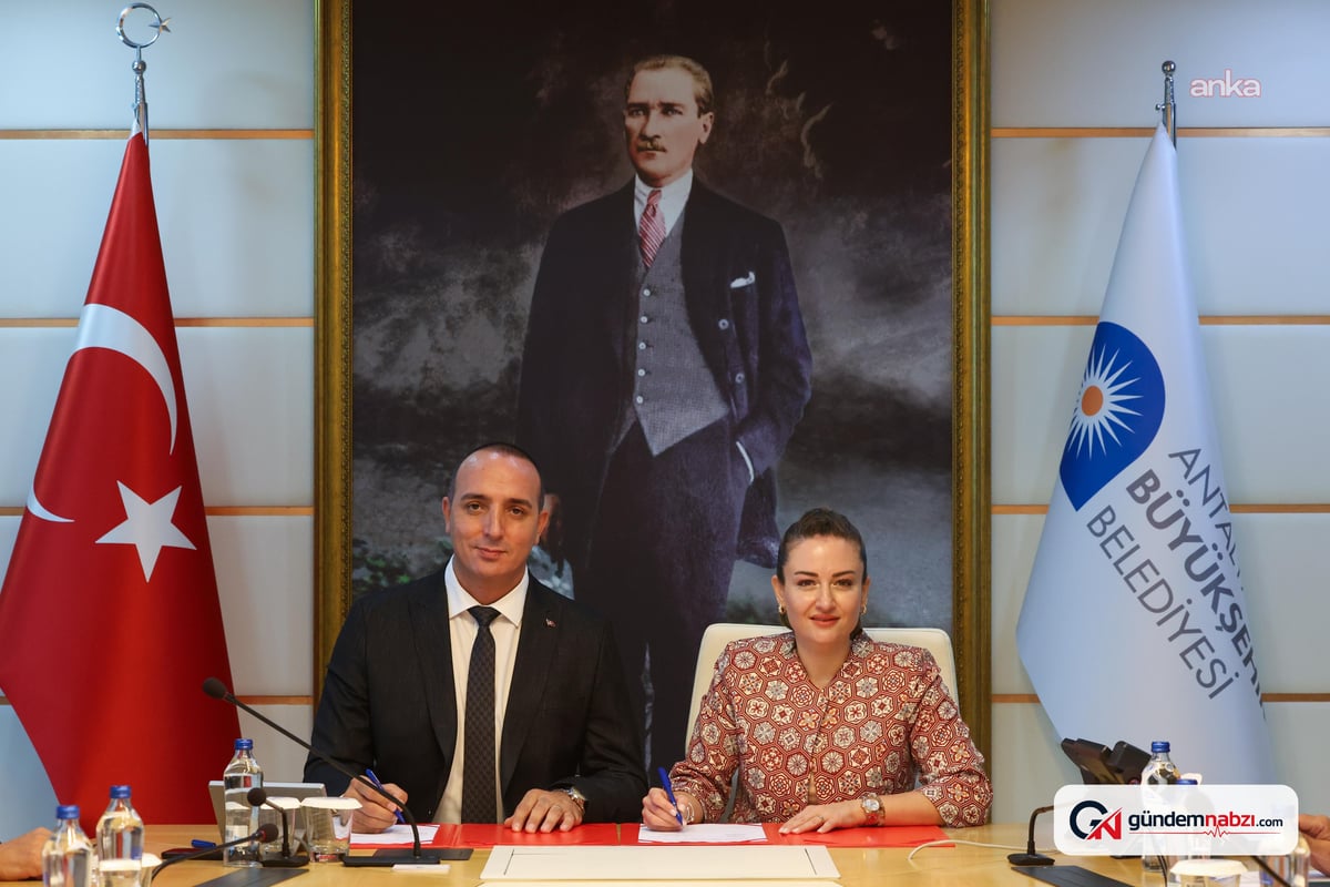 Antalya'da belediyelerden ortak asfalt ve altyapı protokolü