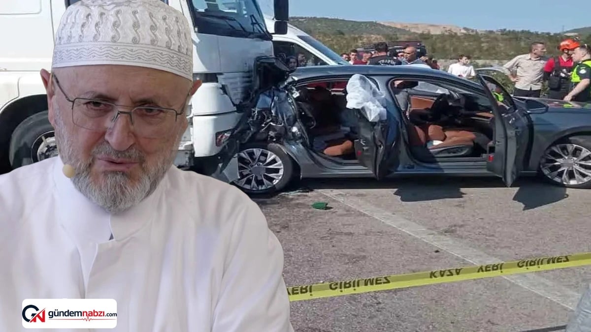 Bursa'da Kaza geçiren nakşibendi Cemaati'nin ismi Abdullah Sert