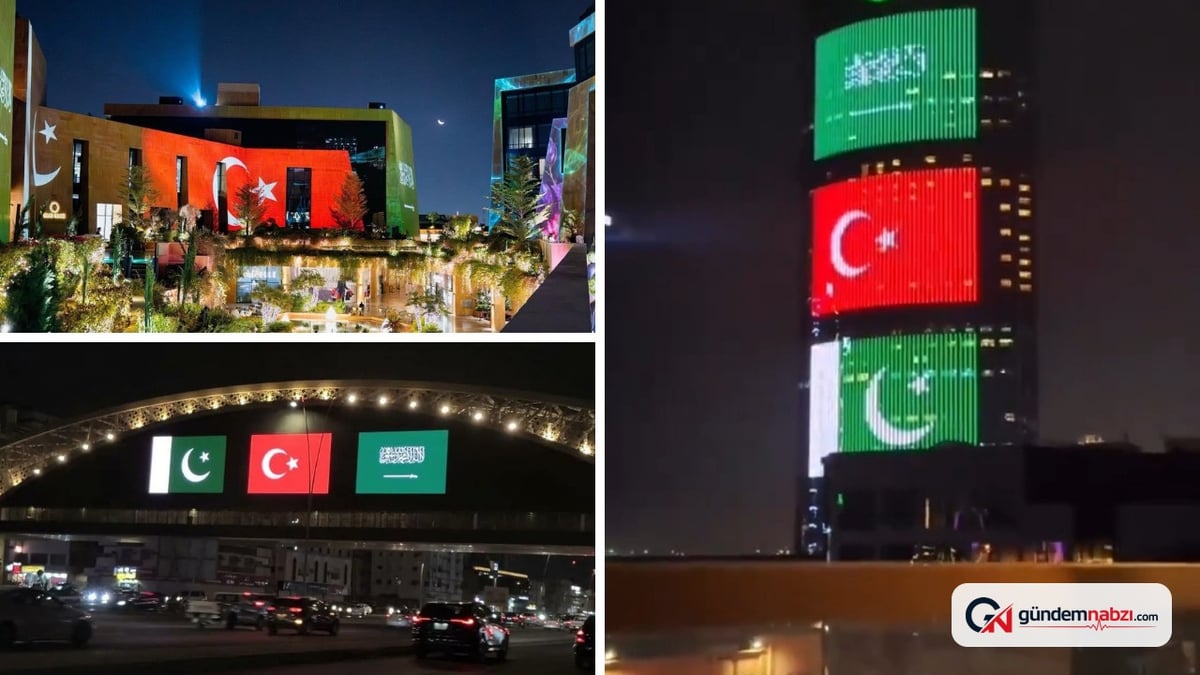 Suudi Arabistan'da üç ülkenin dayanışma mesajı