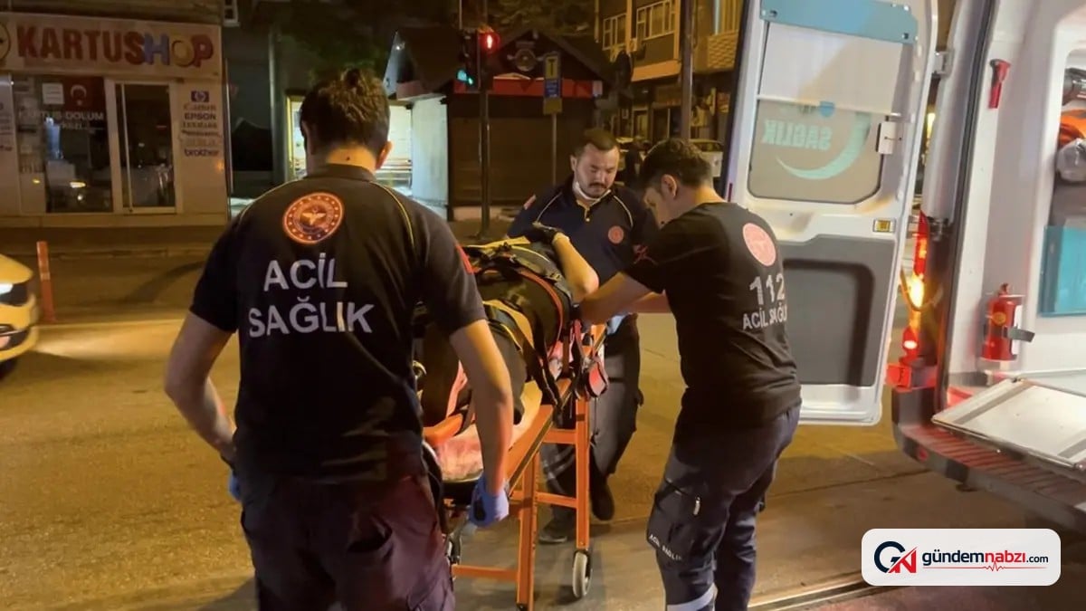 Bursa'da motosiklet devrildi, kadın sürücü yaralandı
