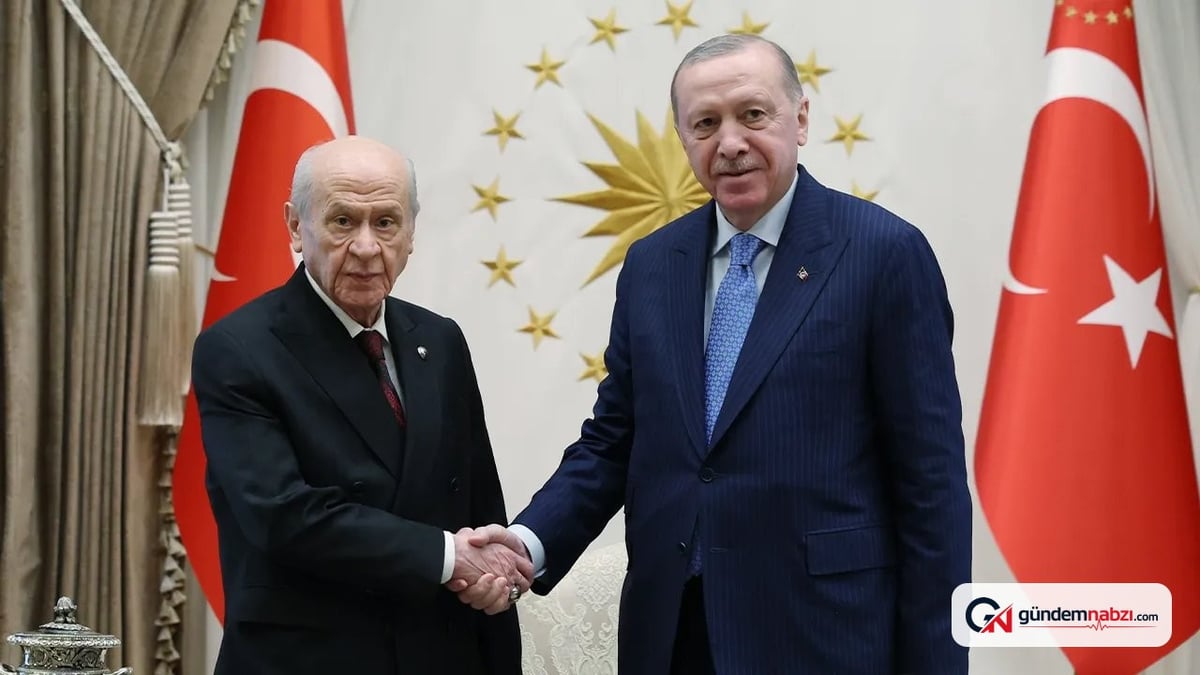 Cumhurbaşkanı Erdoğan, Bahçeli'yi kabul edecek