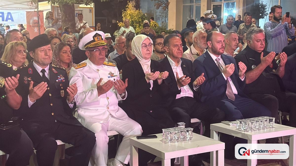 Yalova'da 17 Ağustos Depremi anma programı düzenlendi