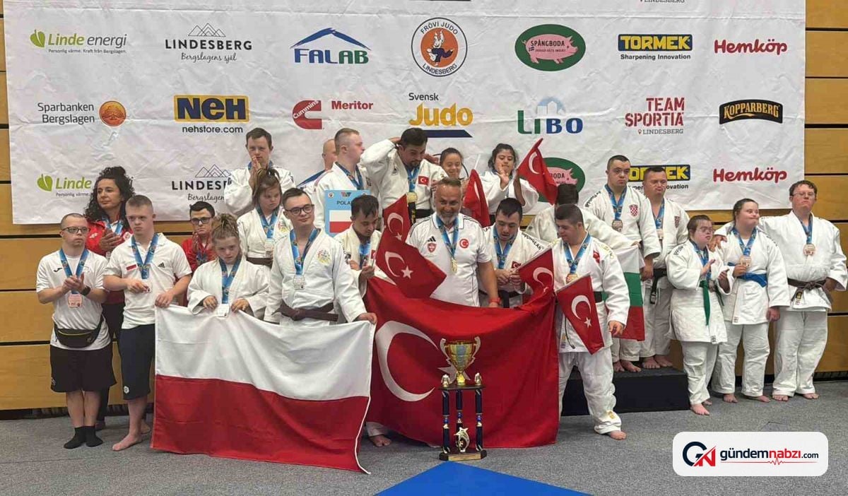 Özel Sporcular Judown Milli Takımı namağlup dünya şampiyonu oldu