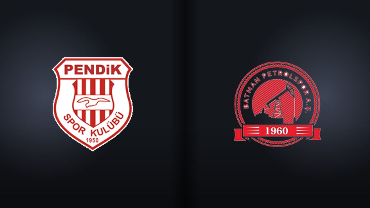 Pendikspor ile Batman Petrolspor maçında 4 gol çıktı