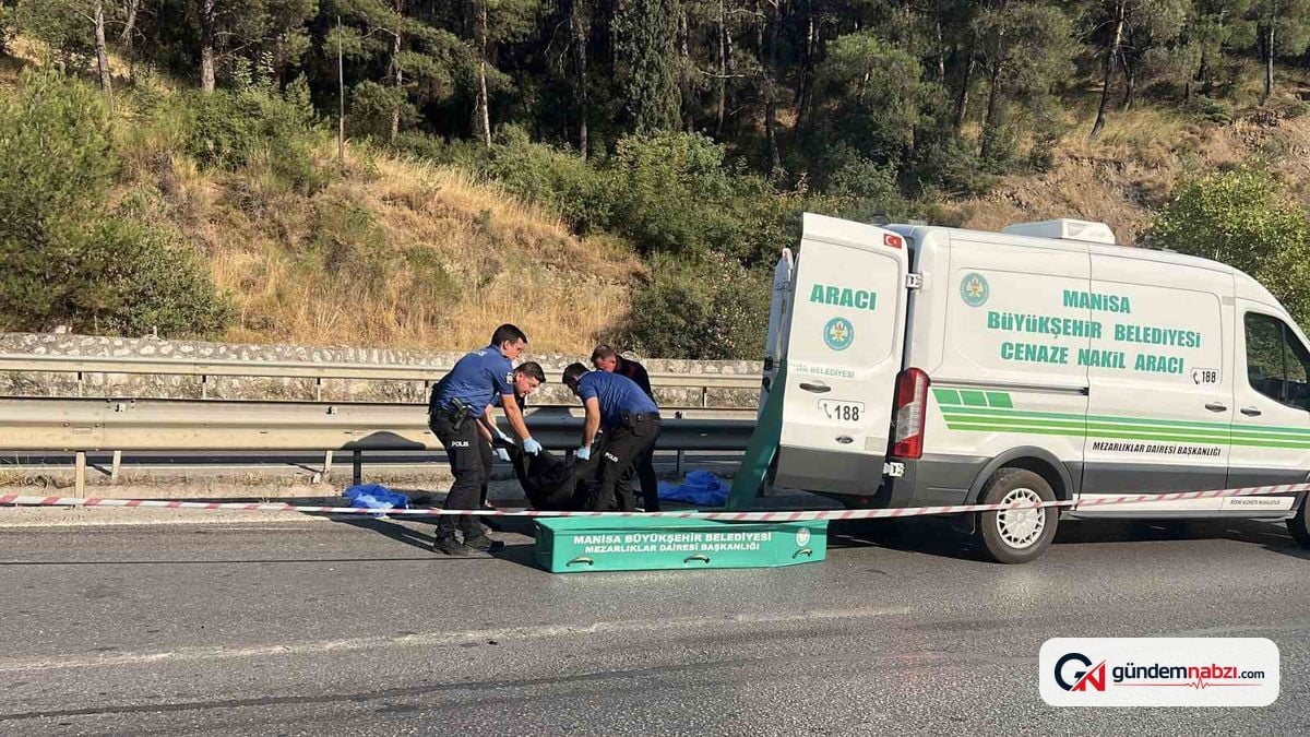 Manisa'da motosiklet kazası: 1 kişi hayatını kaybetti