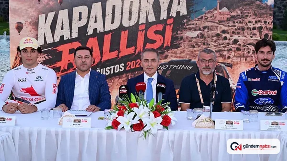 Nevşehir Kapadokya'da ralli heyecanı başladı