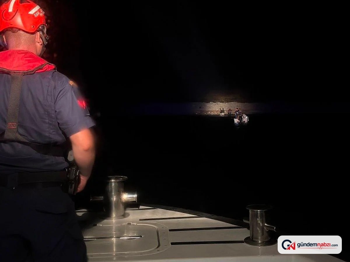 İzmir Urla'da 7 düzensiz göçmen yakalandı