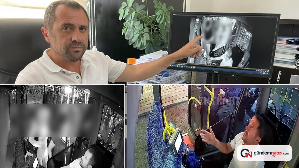 Sivas'ta linç edilen otobüs şoförünün gerçeği kamera kaydıyla ortaya çıktı
