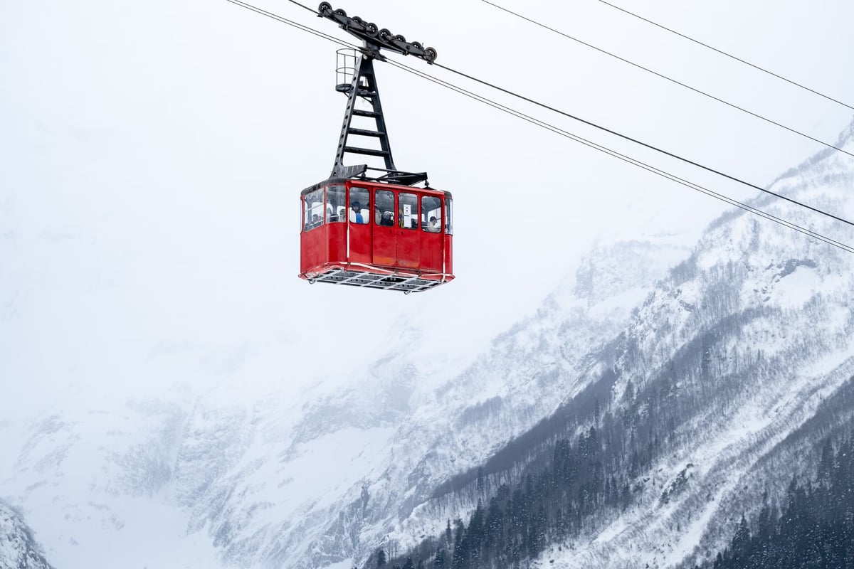 Kayseri'de teleferikte 35 çeşit kahvaltı keyfi