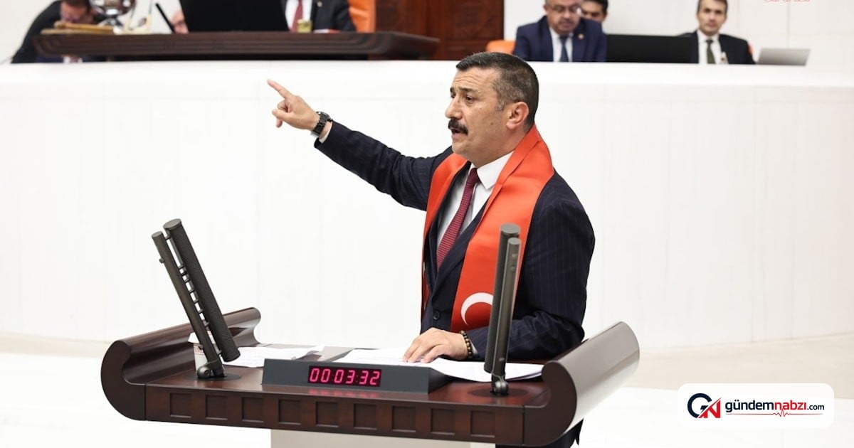 İYİ Partili Türkoğlu, şehit isimlerini okumaya başladı; ara verildi