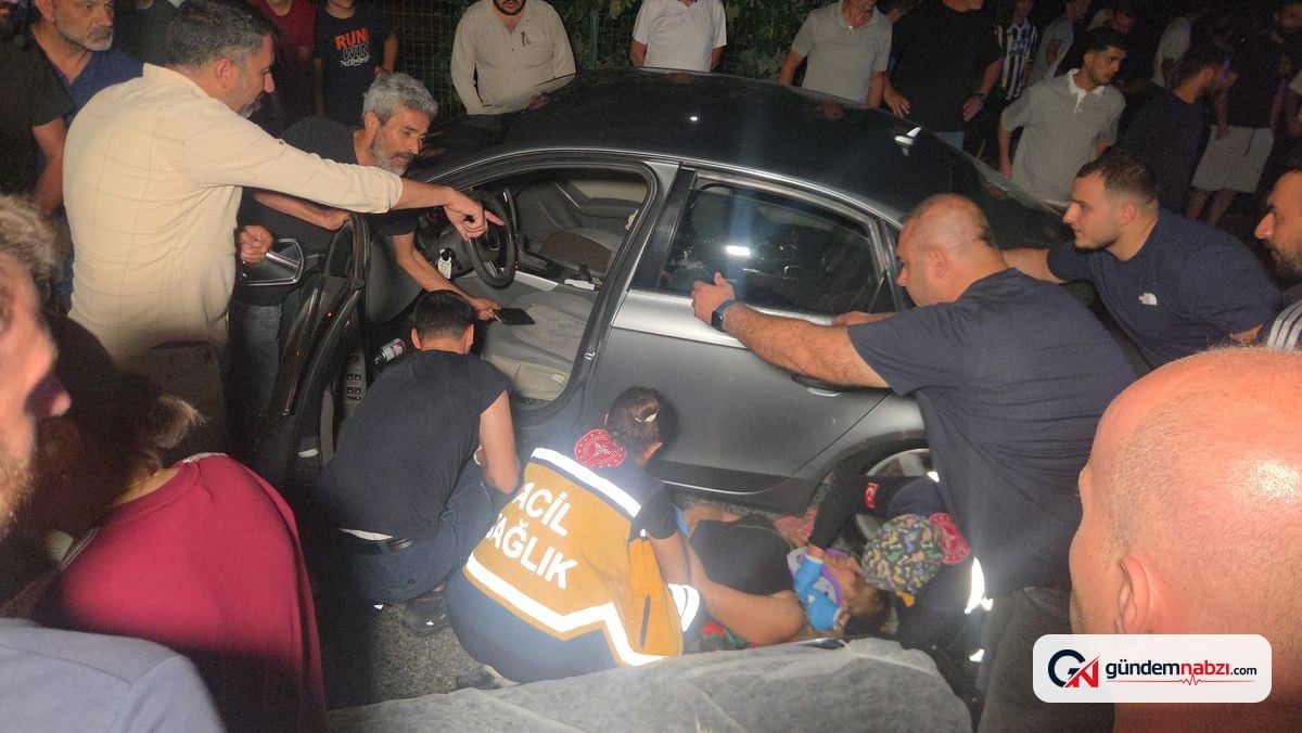Bursa'da kazadan kaçmak isterken ağaca çarpan sürücü yaralandı