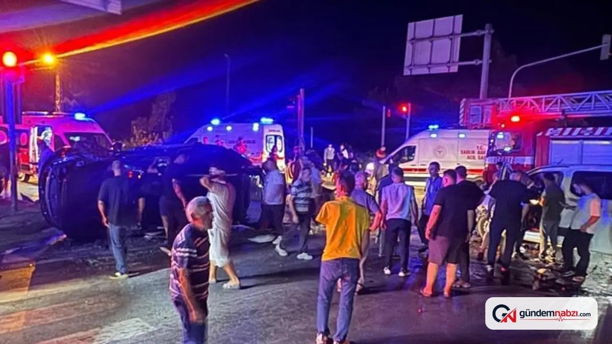 Sakarya'da trafik kazasında 7 kişi yaralandı