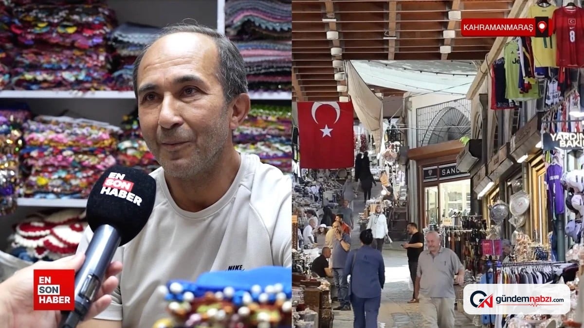 Kahramanmaraş'ta yenilenen Kapalı çarşı esnafı dükkanlarına kavuştu