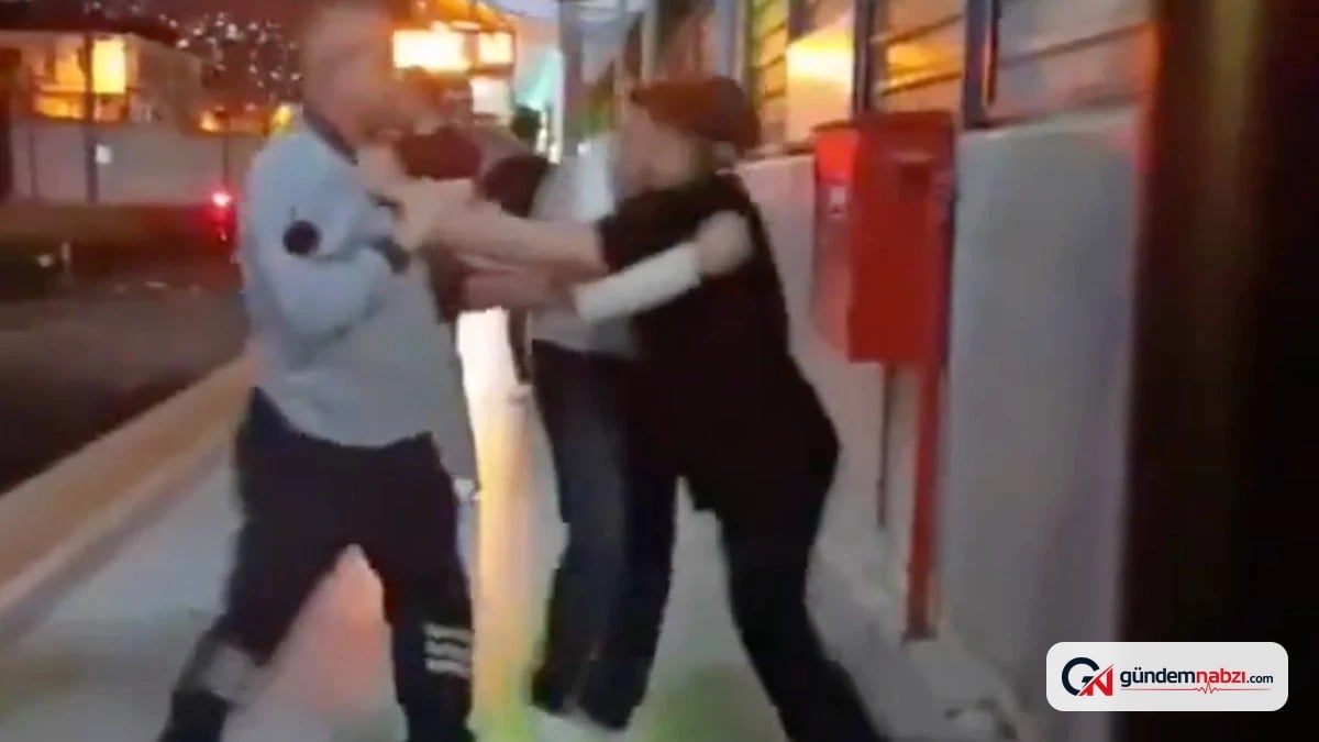 İzmir'de Metroda sigara içen gruba güvenlik görevlisi müdahale etti