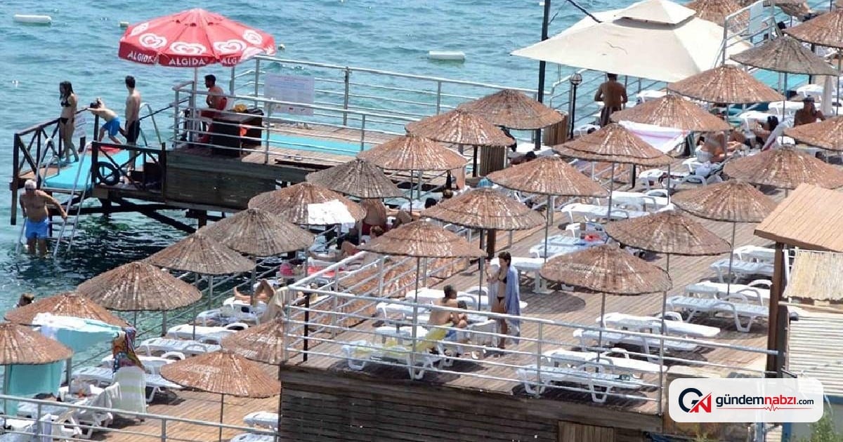 Plajlarda alan işgaline 27 bin lira para cezası uygulanıyor