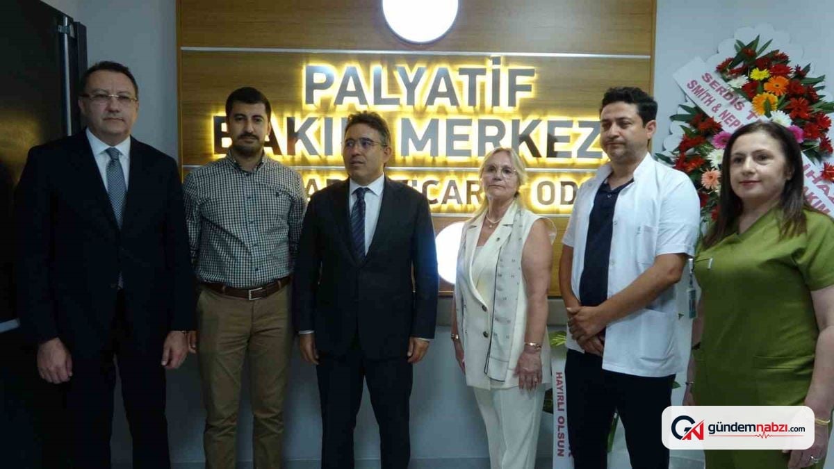 Marmaris Devlet hastanesi'nde yeni palyatif bakım merkezi açıldı